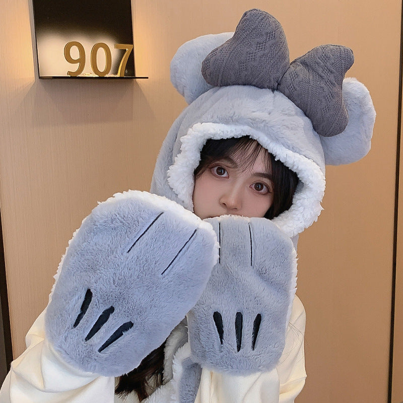 Butterfly Plush Multifunctional Hat Scarf | Magic Stories