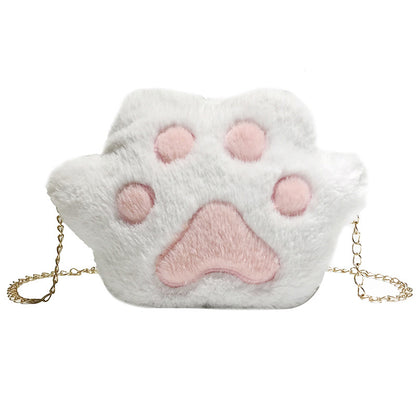 Plush bear paw cat claw shoulder messenger | Magic Stories