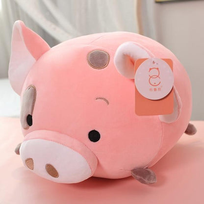 Pig plush toy dinosaur pillow — packaging