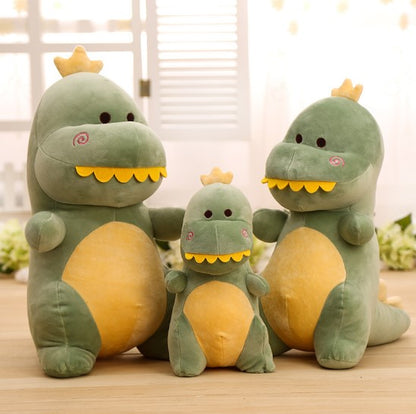 ADORABLE DINOSAUR COMPANION PLUSH TOY — in use