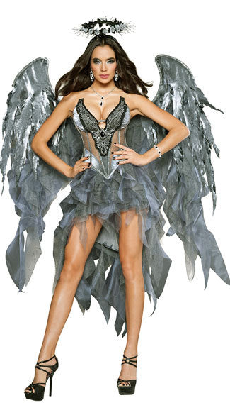 Dark Night Angel Costume Halloween Cosplay | Magic Stories