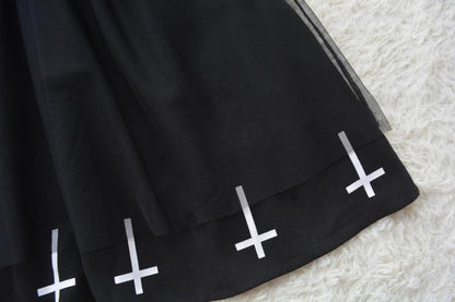 Harajuku Gothic Lolita Dress — in use