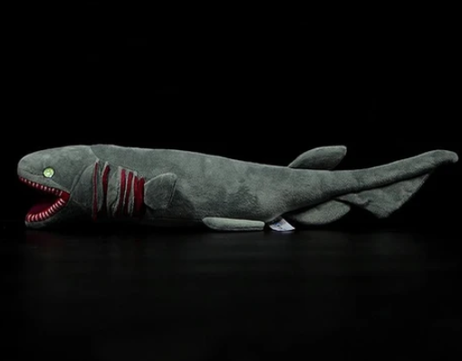 Frilled Shark Soft Stuffed Plush Toy — detail