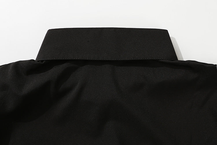 Harajuku style flame short sleeve shirt | Magic Stories