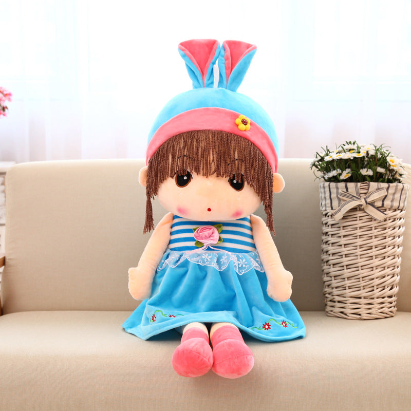 Kawaii Rag Doll Plush Toy — side view