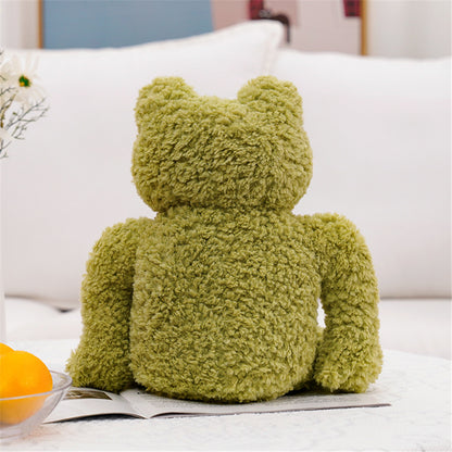 Hairy Muscle Frog Plush Toy Simulation Doll For Children — packaging
