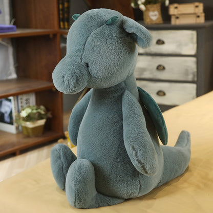 Green Dinosaur Teddy Soft Stuffed Plush Toy | Magic Stories