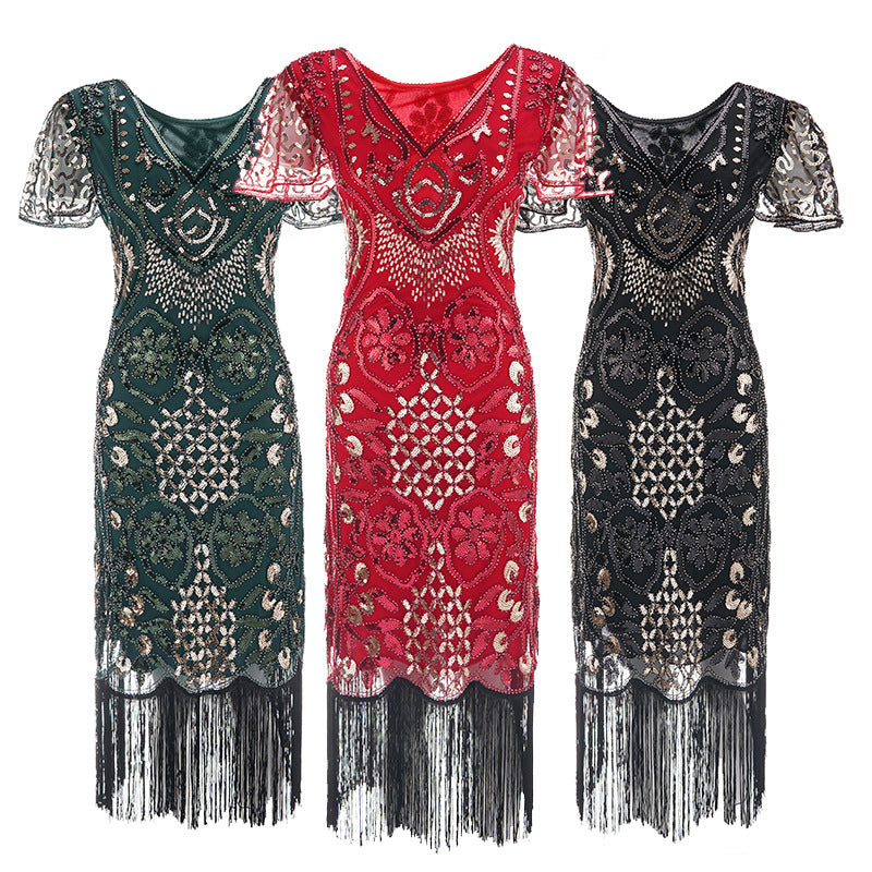 High-end sequin dress costume women | Magic Stories