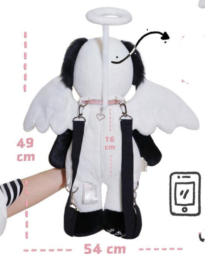 Angel Dog Plush Doll Backpack | Magic Stories