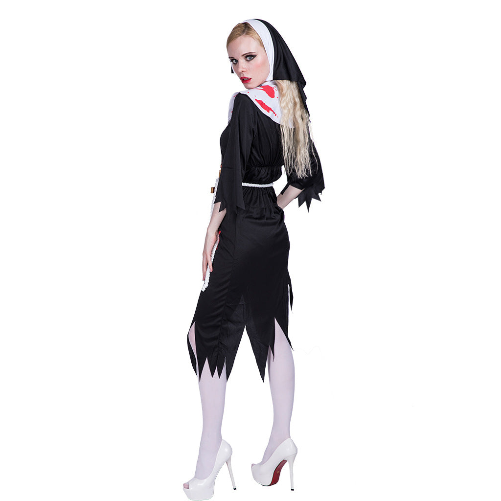 Bloodstained nun zombie costume | Magic Stories
