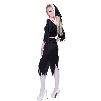 Bloodstained nun zombie costume | Magic Stories