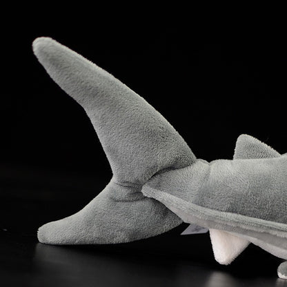 Great White Shark Soft Stuffed Plush Toy — detail