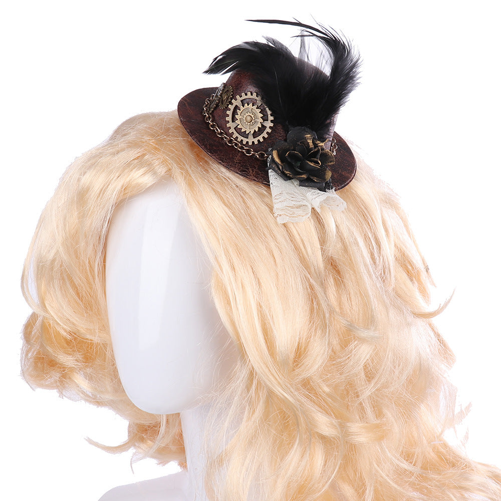 Halloween Gothic Mini Top Hat Steampunk | Magic Stories