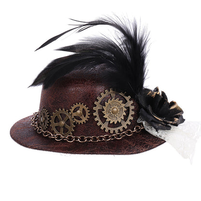 Halloween Gothic Mini Top Hat Steampunk | Magic Stories