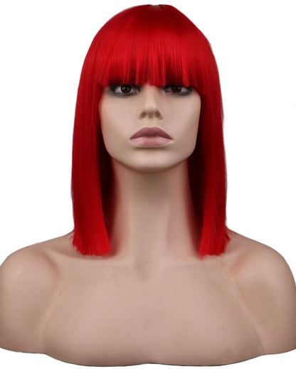 European and American anime color hair Cospoay wig — in use