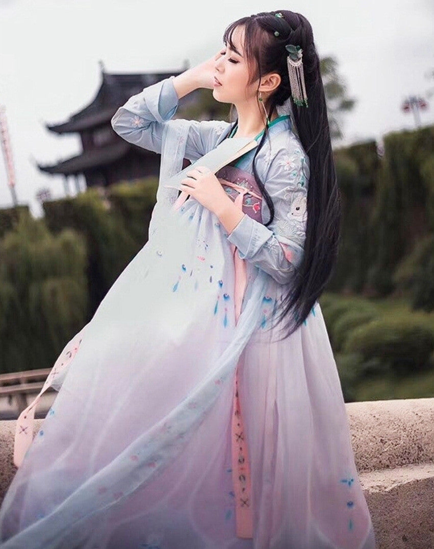 New Hanfu Female Bodhi Snow Costume Fairy | Magic Stories