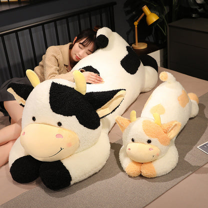 Cute Lying Cow Pillow Plush Toy Doll | Magic Stories