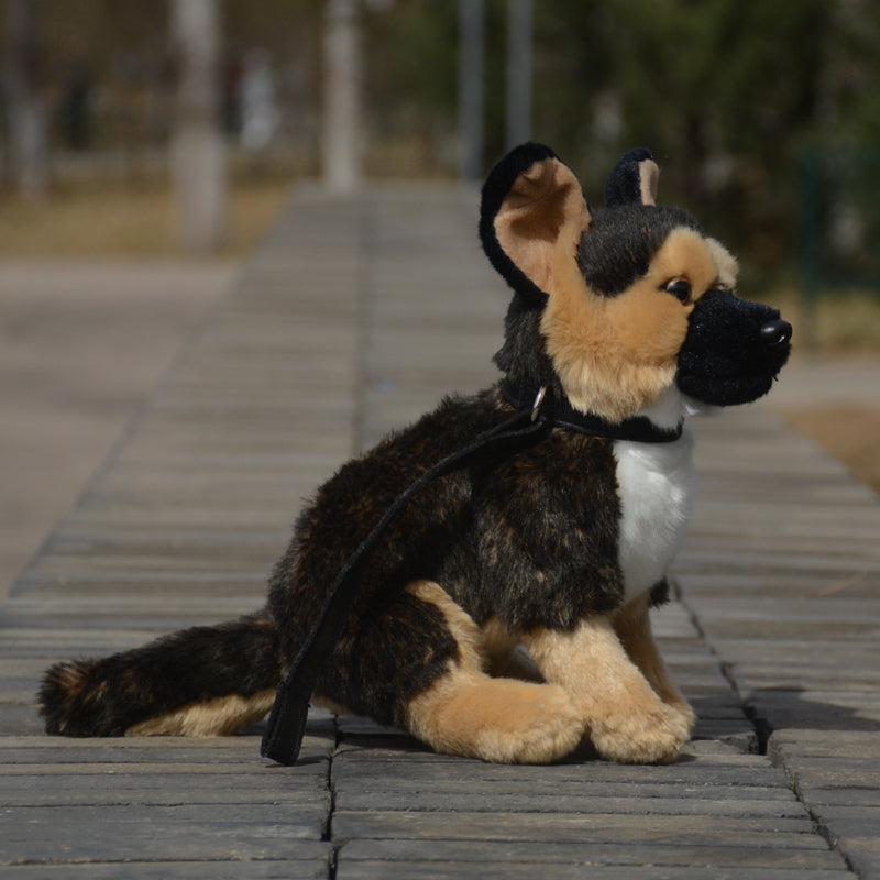 Simulated Big Wolf Dog Plush Toy | Magic Stories