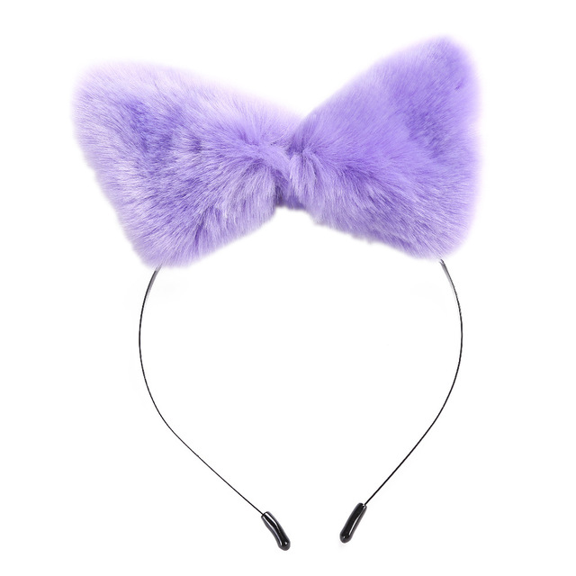 Anime performance headwear props — side view