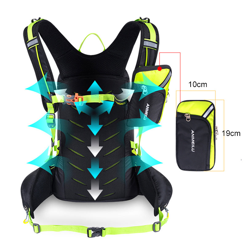 Cycling backpack backpack waterproof backpack — scale reference