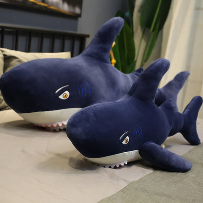 Sawtooth shark plush toy — detail