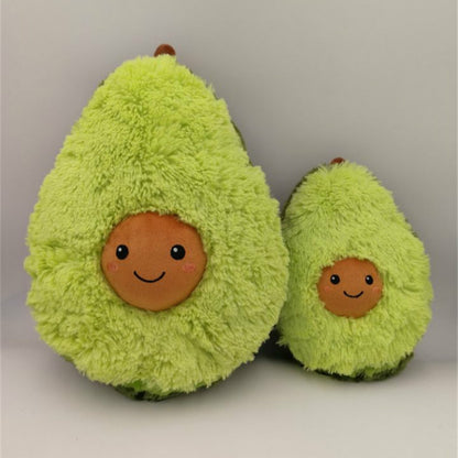 Toy plush avocado plant plush toy doll pillow — back view