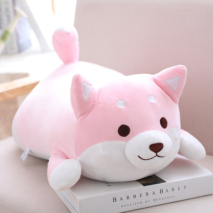 36cm 55cm Cute Fat Shiba Inu Dog Plush Toy Stuffed Soft Kawaii Animal Cartoon Pillow Lovely Gift For Kids Baby — detail