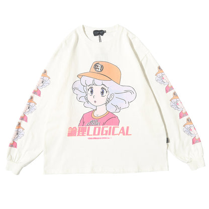 Anime character girl printed T-shirt | Magic Stories