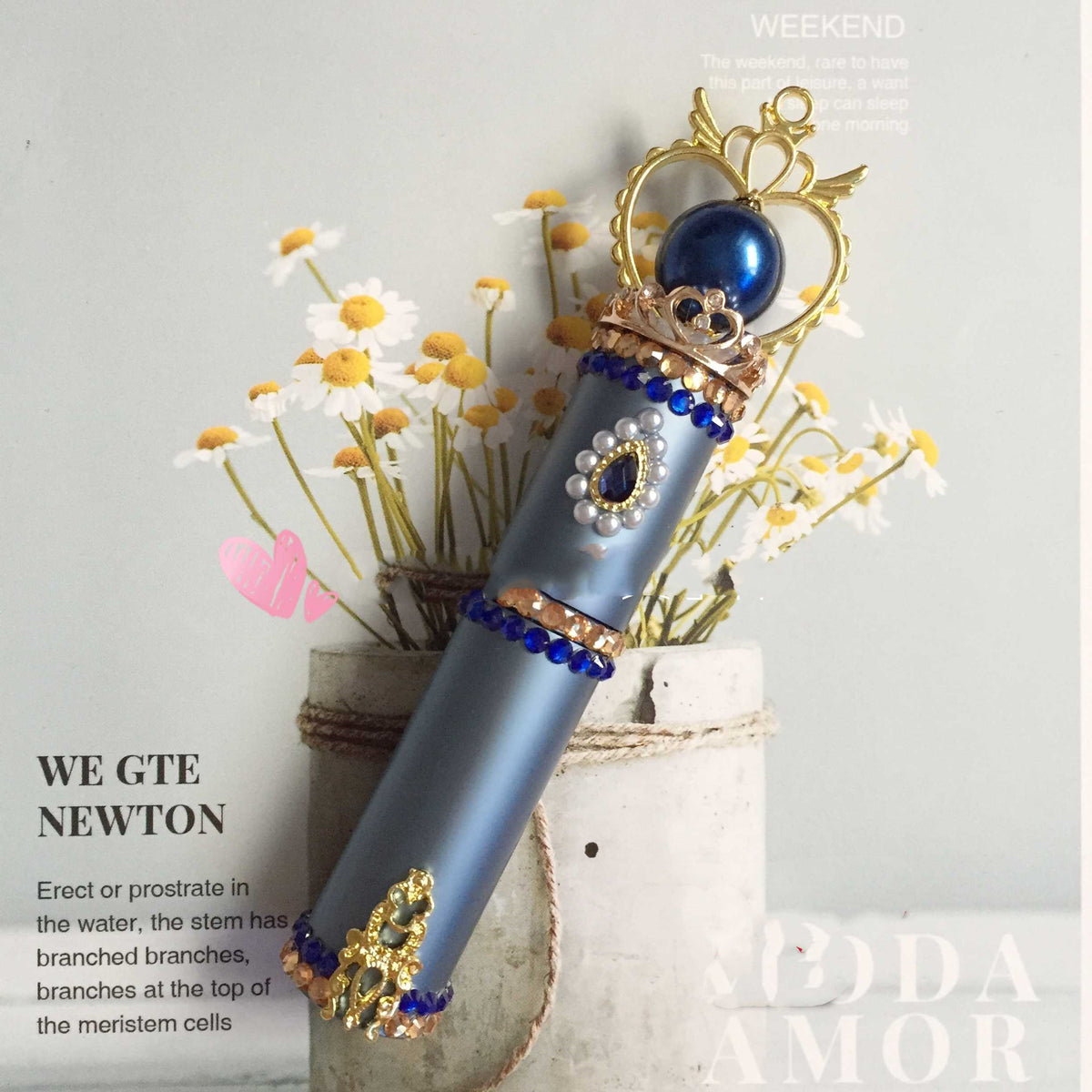Sailor Moon Theme Moon Stick Perfume Bottle — scale reference