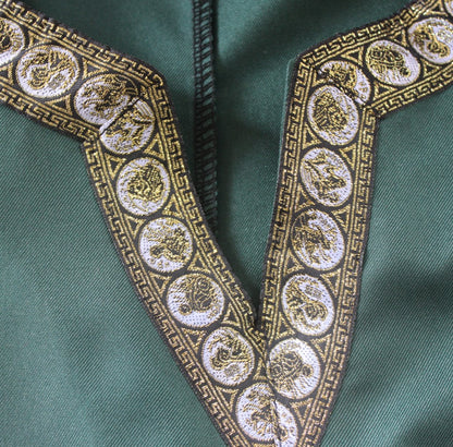 New Short Sleeve V-neck COS Costume Medieval | Magic Stories