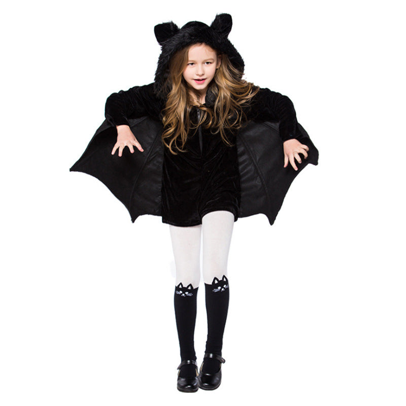 Halloween Children's Costume Black Bat | Magic Stories
