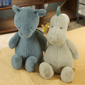 Green Dinosaur Teddy Soft Stuffed Plush Toy | Magic Stories