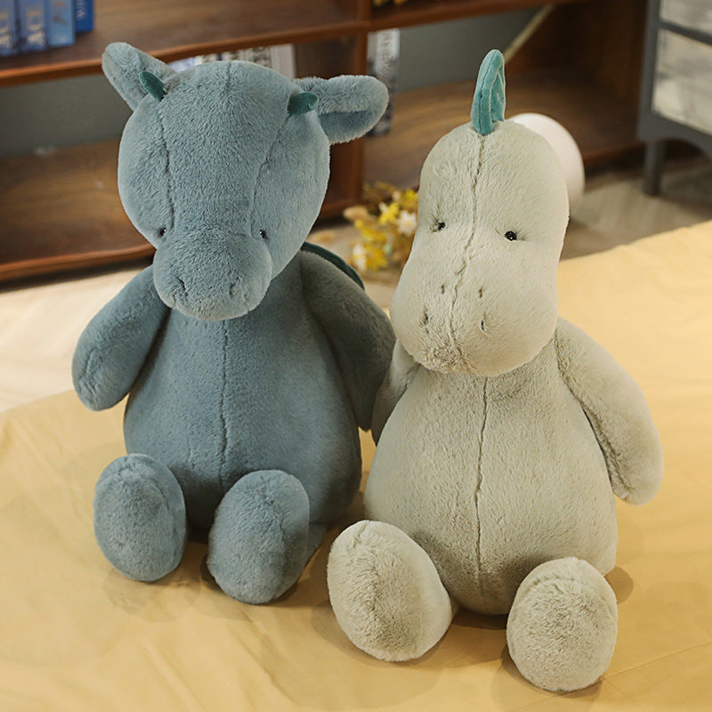 Green Dinosaur Teddy Soft Stuffed Plush Toy | Magic Stories