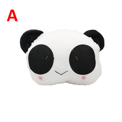 Through Plush Pillow Neck Pillow Cute Panda Head Pillow — packaging
