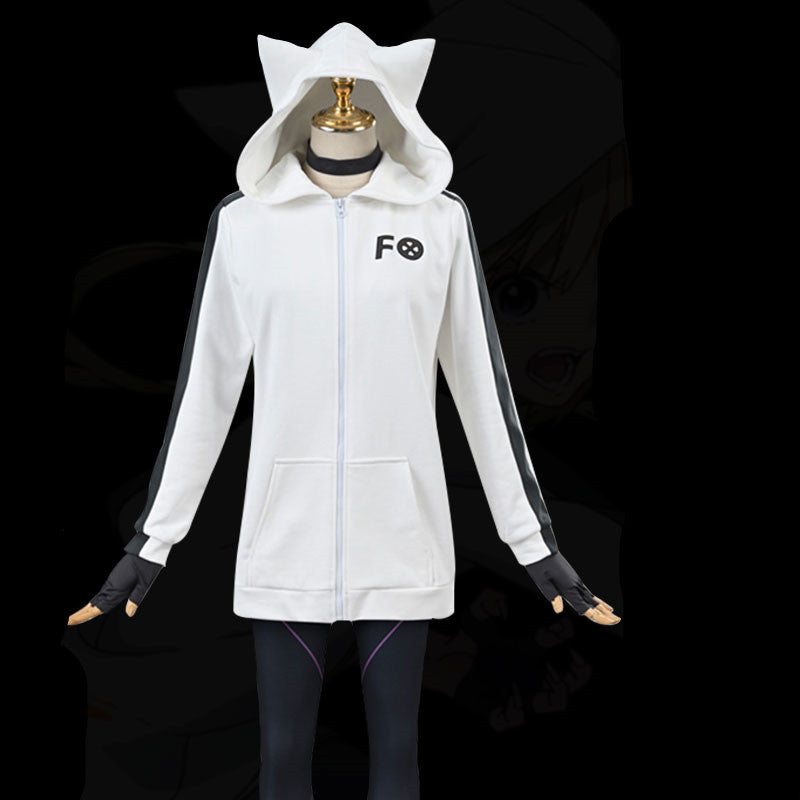 Monster Incident Cos Cyan Fox Demon Cosplay Anime Costume — packaging