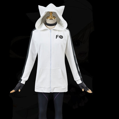 Monster Incident Cos Cyan Fox Demon Cosplay Anime Costume — packaging