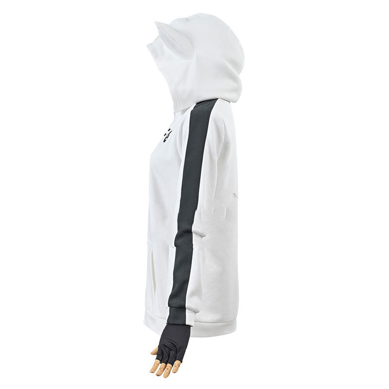 Monster Incident Cos Cyan Fox Demon Cosplay Anime Costume — detail