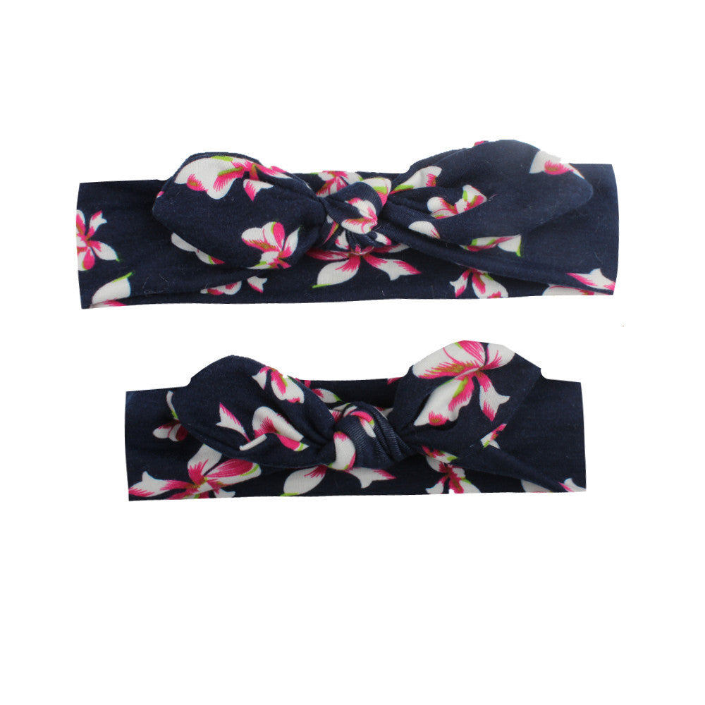 Children's Print Knotted Bunny Ears Headband | Magic Stories