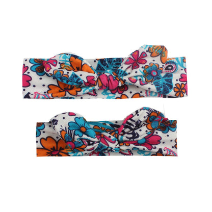 Children's Print Knotted Bunny Ears Headband | Magic Stories
