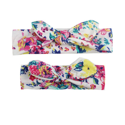 Children's Print Knotted Bunny Ears Headband | Magic Stories