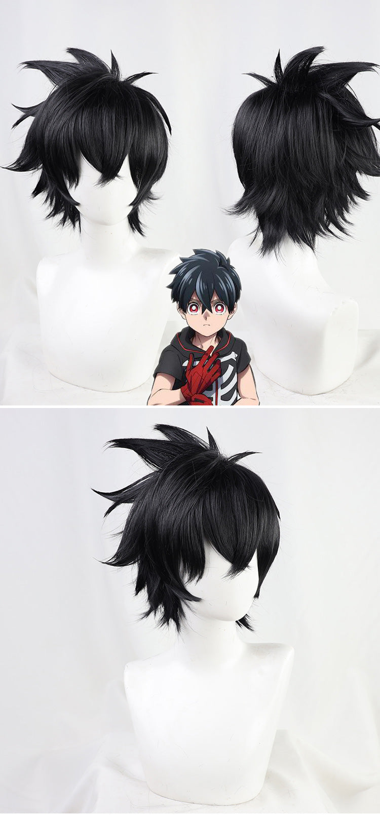 Rixia Xia Yu Cos Wig Incident Cosplay Wig — scale reference