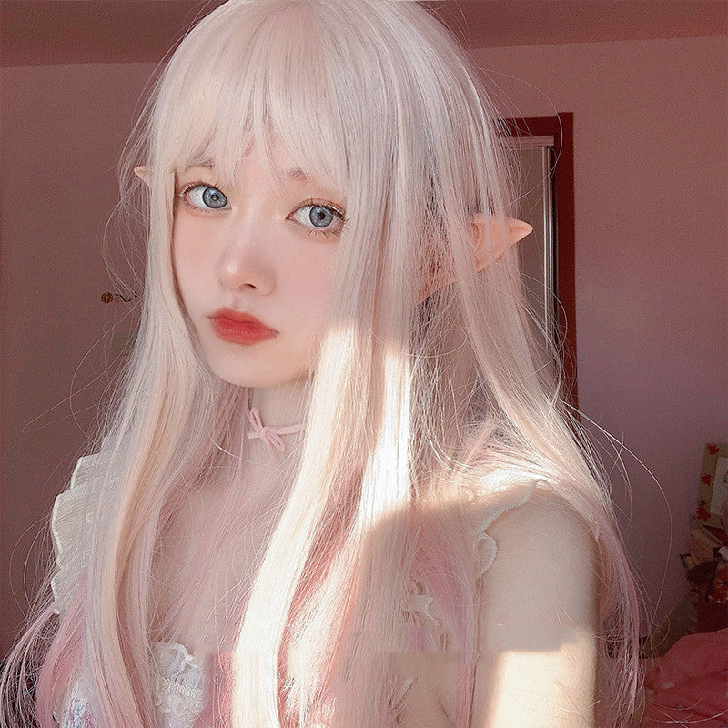Lolita Color Gradient Long Straight Hair Wig — packaging