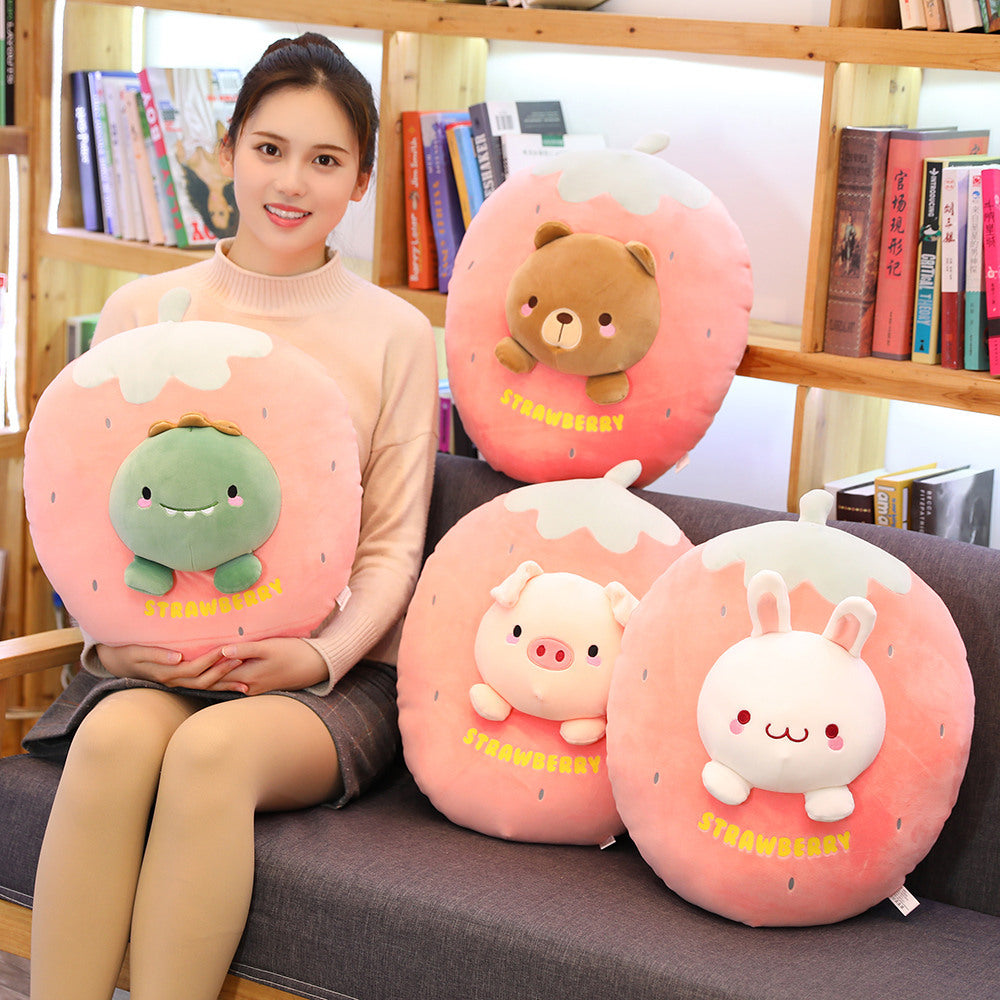 Pig Doll Dinosaur Rabbit Pillow Strawberry | Magic Stories