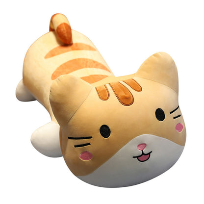 Soft Cute Cartoon Long Cat Plush Toy | Magic Stories