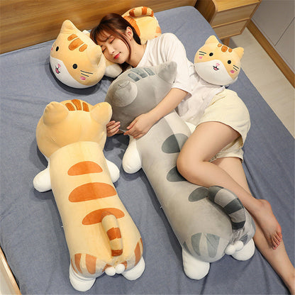 Soft Cute Cartoon Long Cat Plush Toy | Magic Stories