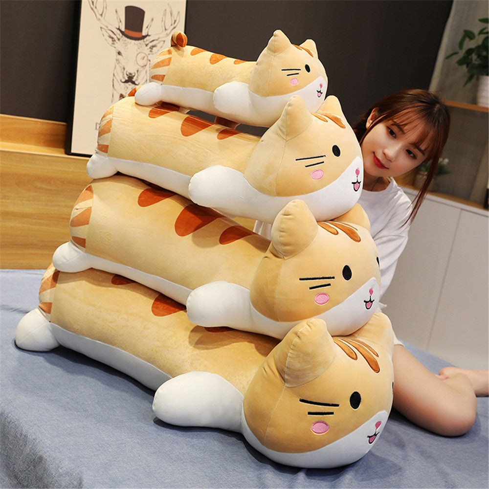 Soft Cute Cartoon Long Cat Plush Toy | Magic Stories