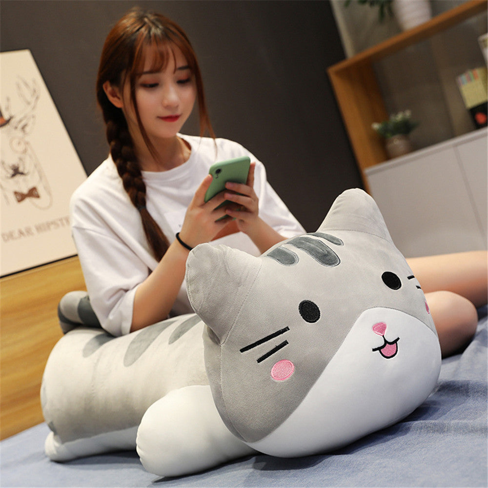 Soft Cute Cartoon Long Cat Plush Toy | Magic Stories
