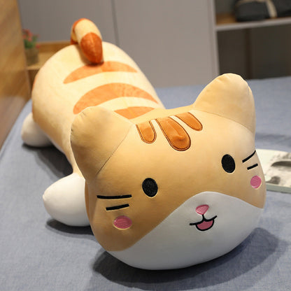 Soft Cute Cartoon Long Cat Plush Toy | Magic Stories