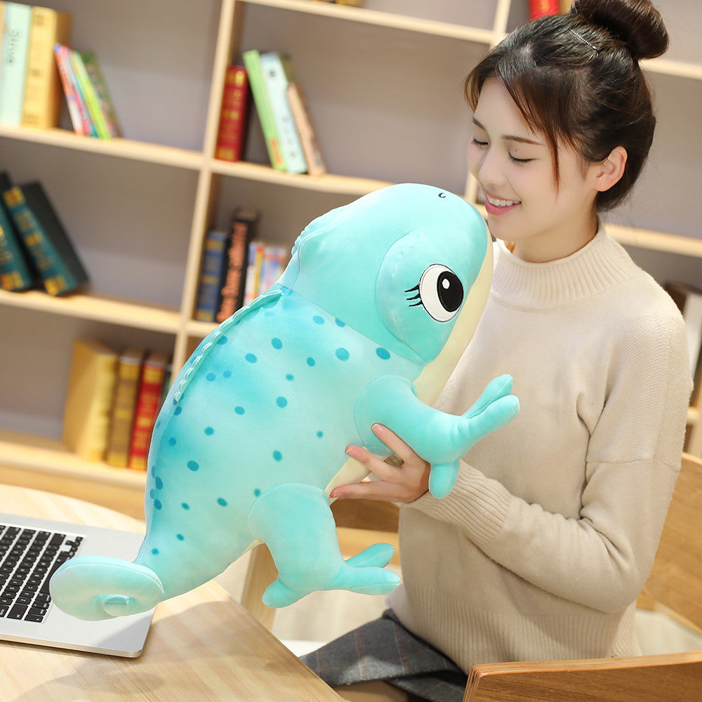 Cartoon Frog Doll Plush Toy Doll Chameleon Doll