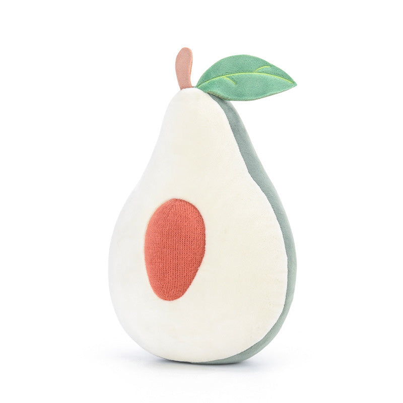Plush fruit pillow toys creative Cushion Pillow Kawaii Fruit Peaches Stuffed Doll Toys For Children Birthday Gift — in use